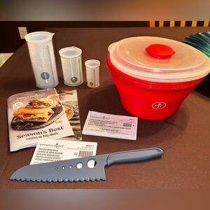 Pampered Chef Lot - Popcorn Maker, Measure All and more